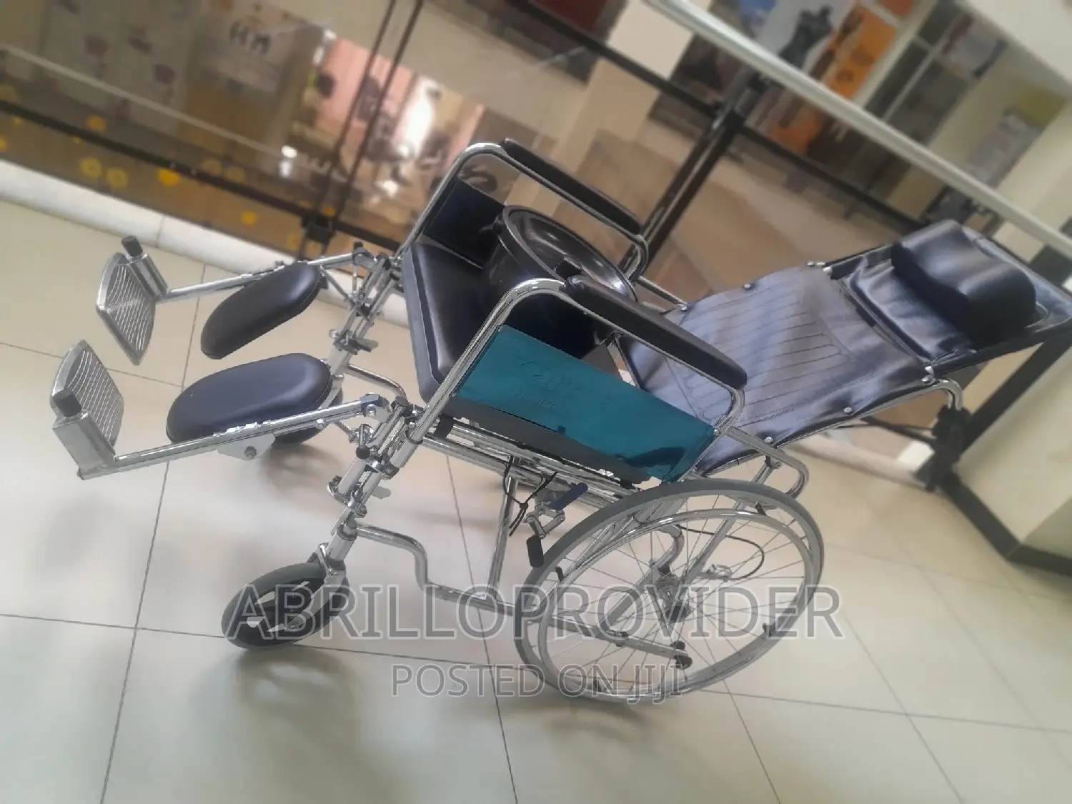 Full Reclining Commode Wheelchair / Toilet #Wheel Chair