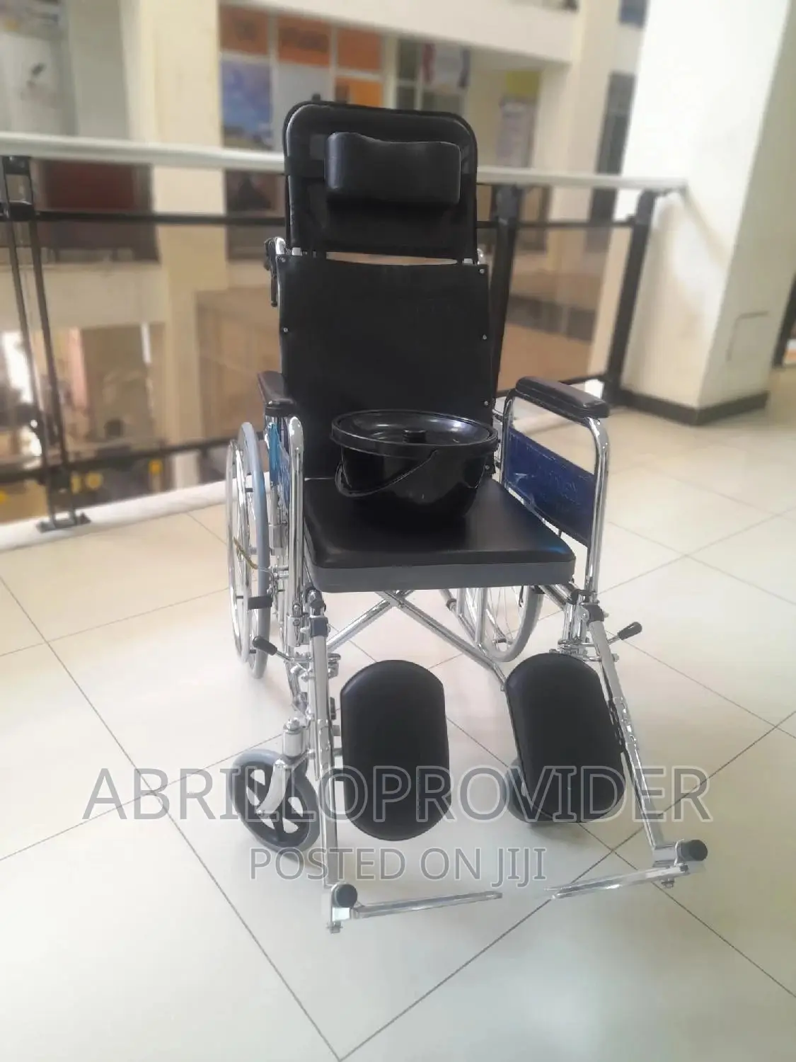 Full Reclining Commode Wheelchair / Toilet #Wheel Chair
