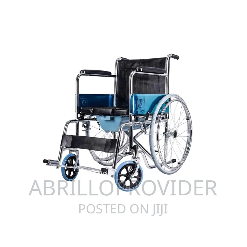 Electroplating Toilet Wheelchair