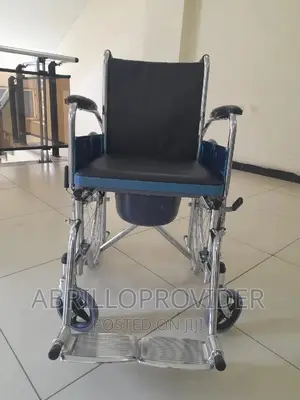 New Commode Wheelchair High Quality Almunium