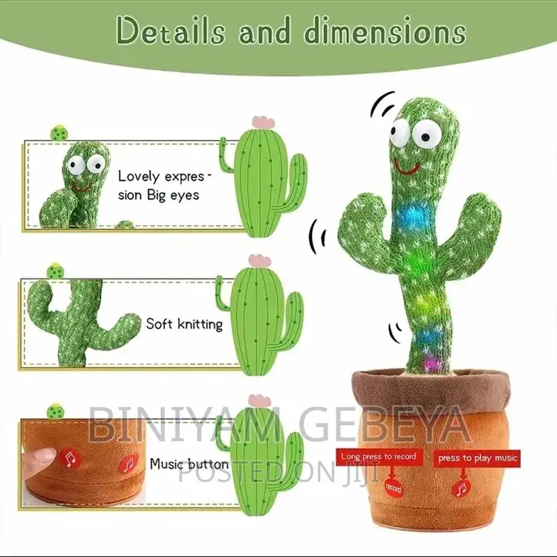 Dancing Cactus Toys