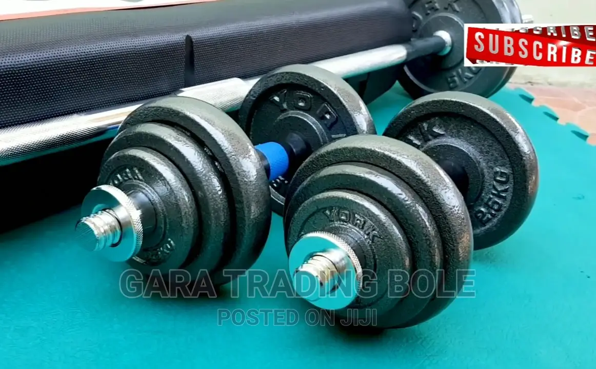 Dumbbell and Barbell 50kg