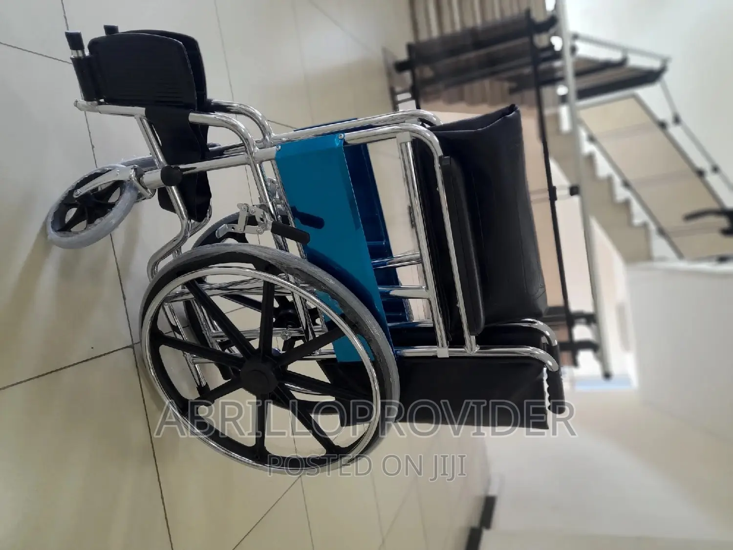 Foldable and Flexible Wheelchair 150kg Capacity Loaded
