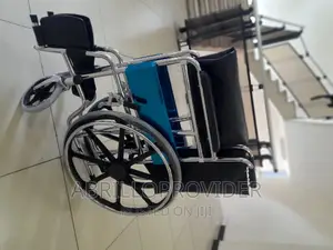 Foldable and Flexible Wheelchair 150kg Capacity Loaded