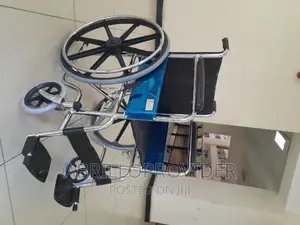 Foldable and Flexible Wheelchair 150kg Capacity Loaded