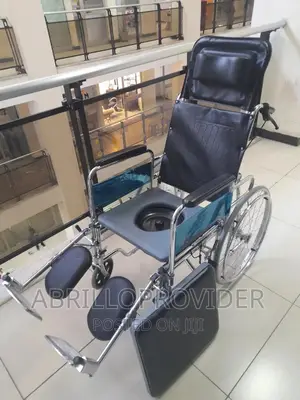 Commode Wheelchair Multifunctional Foldablr and Flexible