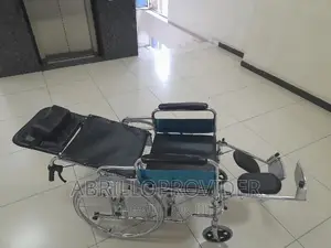 Wheelchair Commode With Toilet Reclining