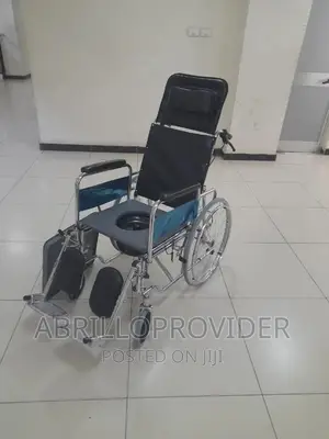 Wheelchair Commode With Toilet Reclining