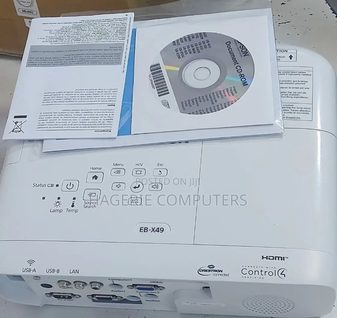 Brand New EPSON Projector With Manual MODEL EB-X49