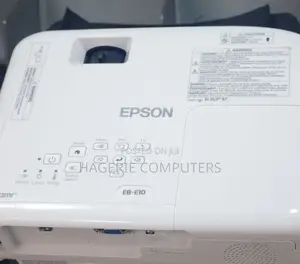 Photo - Brand New EPSON Projector With Remote Model Name: EB-E10