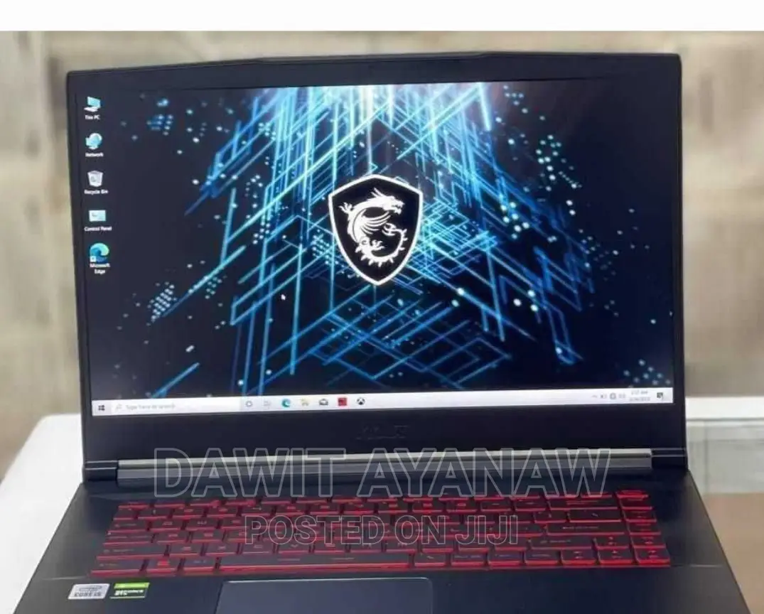 New Laptop MSI 8GB Intel Core I5 SSD 512GB