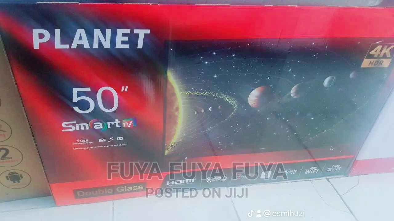 PLANET 50 Inchi Double Glass Smart 2023 Tv