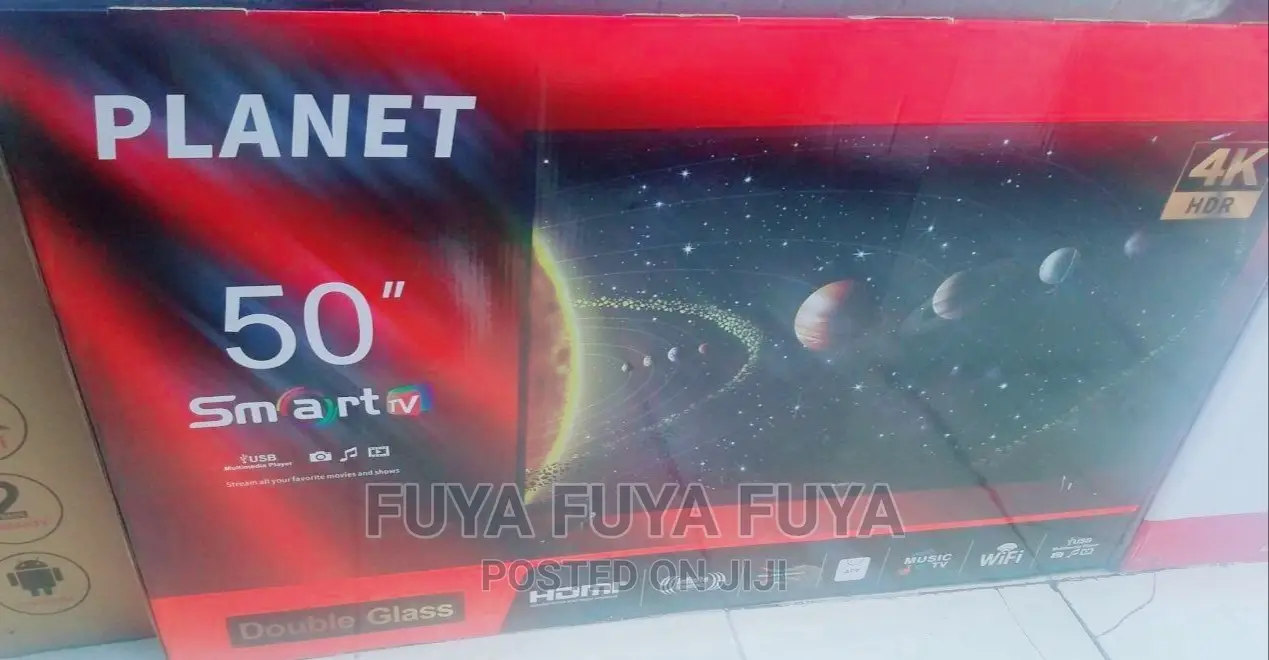 PLANET 50 Inchi Double Glass Smart 2023 Tv