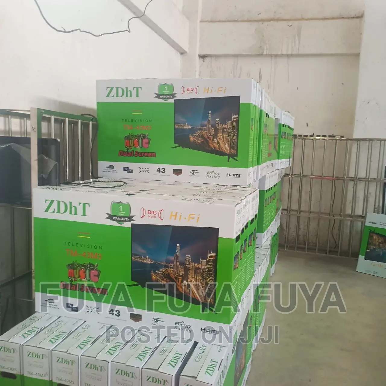 ZHT 43 Inchi Double Glass Smart 2023 Tv