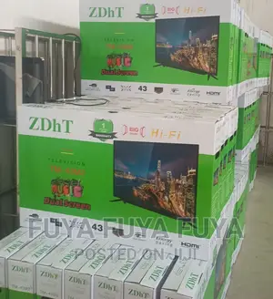 ZHT 43 Inchi Double Glass Smart 2023 Tv