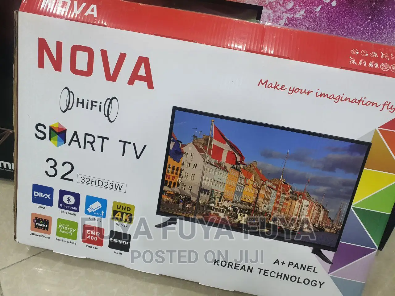 NOVA 43 Inchi Double Glass Smart 2023 Tv