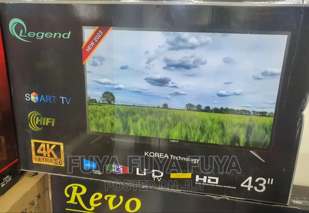 Legend 43 Inchi Double Glass Smart 2023 Tv