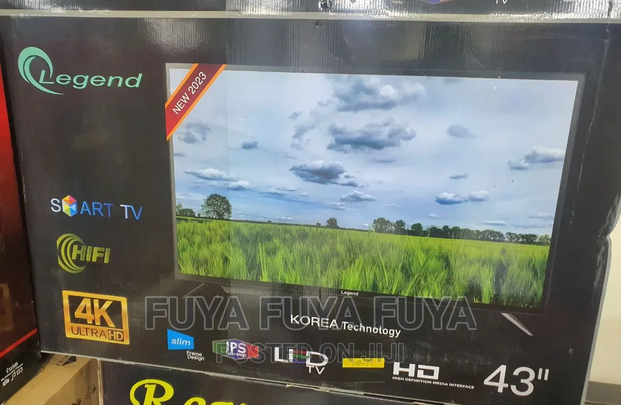 Legend 43 Inchi Double Glass Smart 2023 Tv