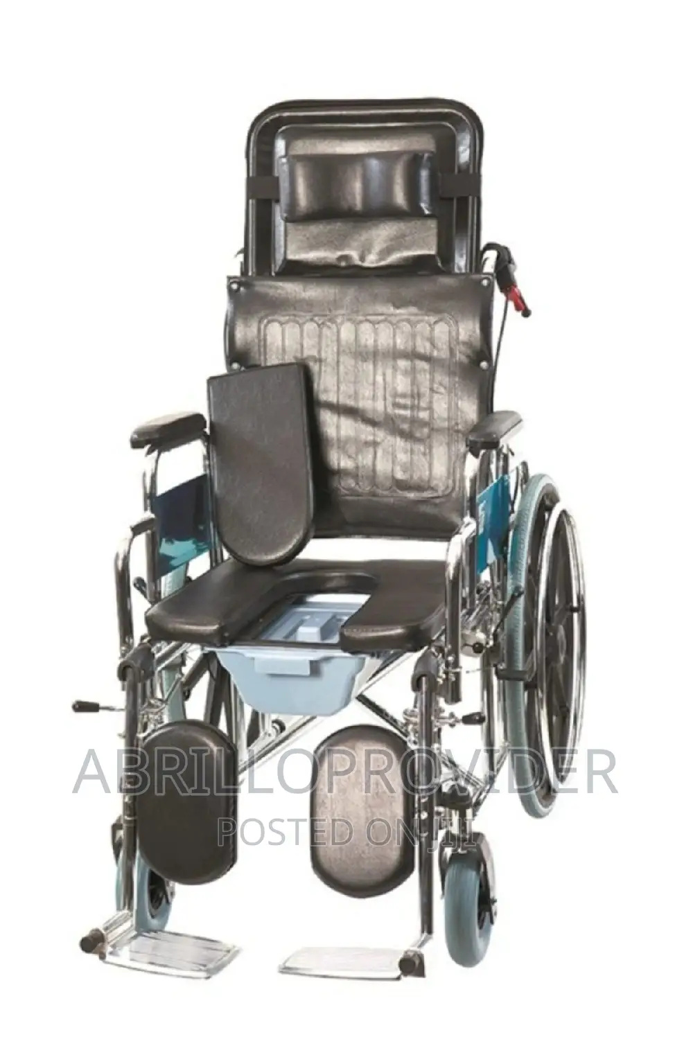 Full Option Commode Wheelchair Cod