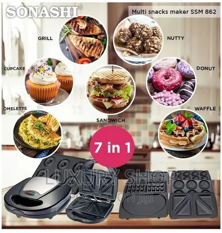 Sonashi 7 in 1 Snack Maker