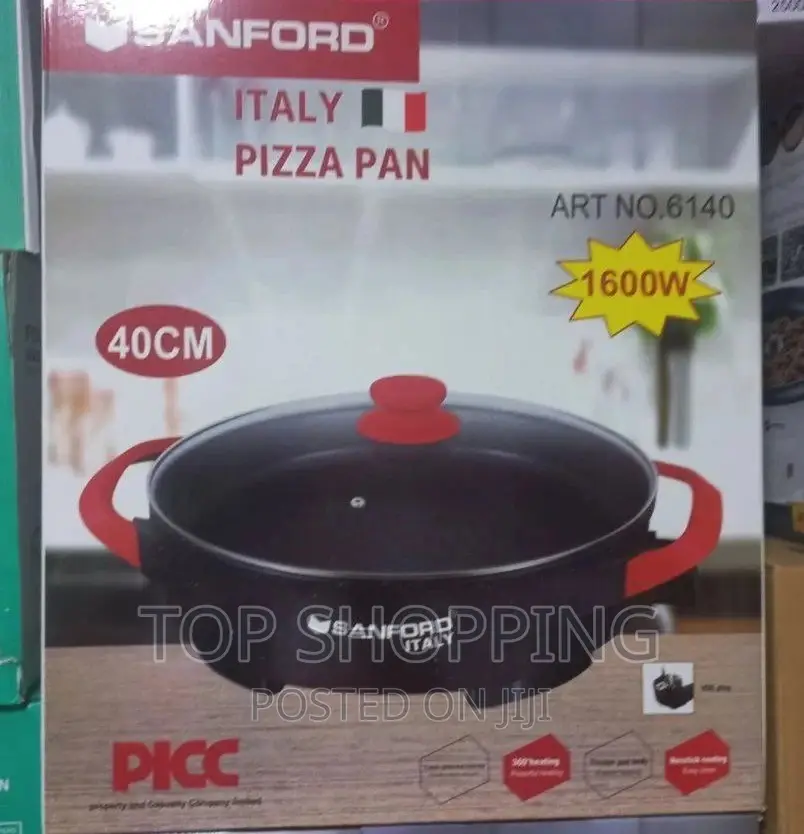 Sanford Electric Ceramic Pizza Pan የፒዛ መጋገሪያ ምጣድ