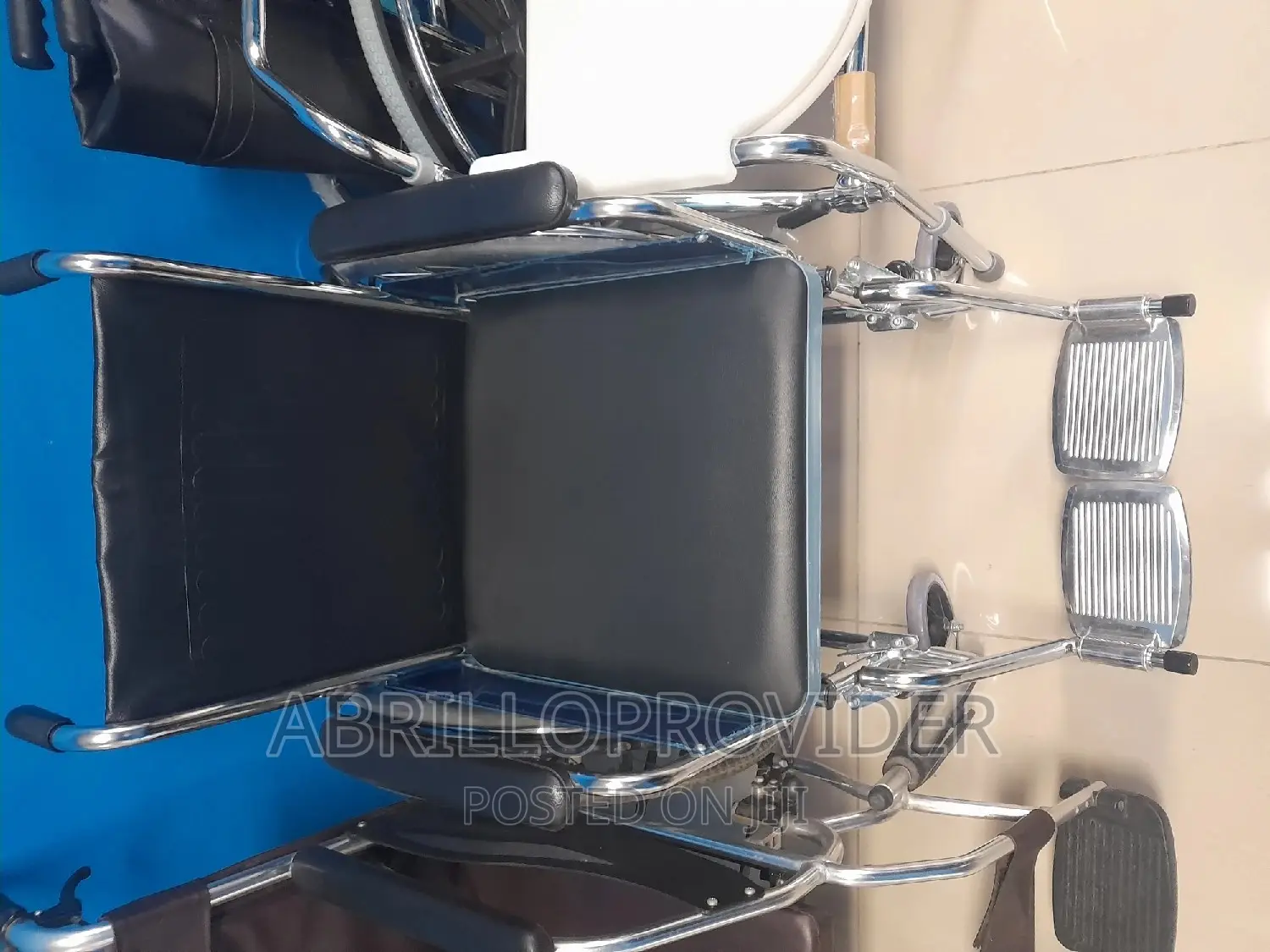 Commode Wheelchair Foldable and Flexible (Packed)