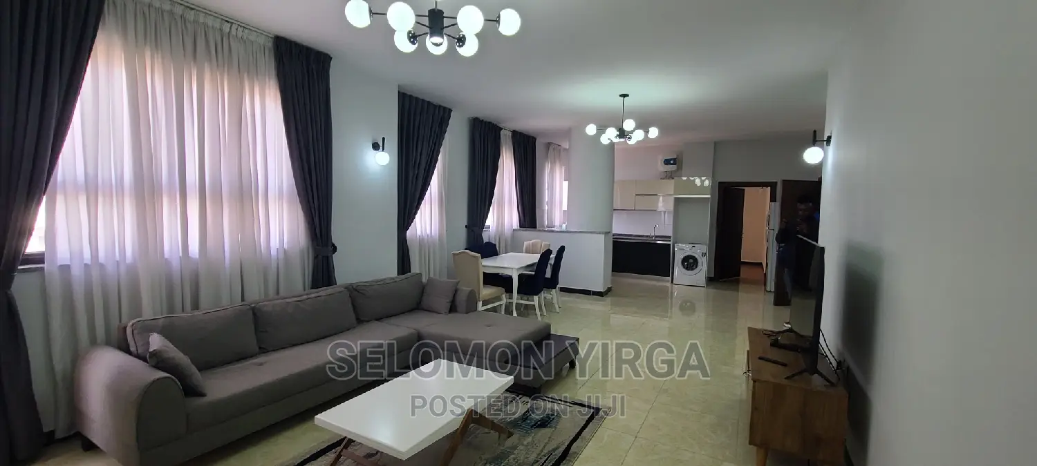 Furnished 2bdrm Apartment in አድስ አበባ, Bole for rent