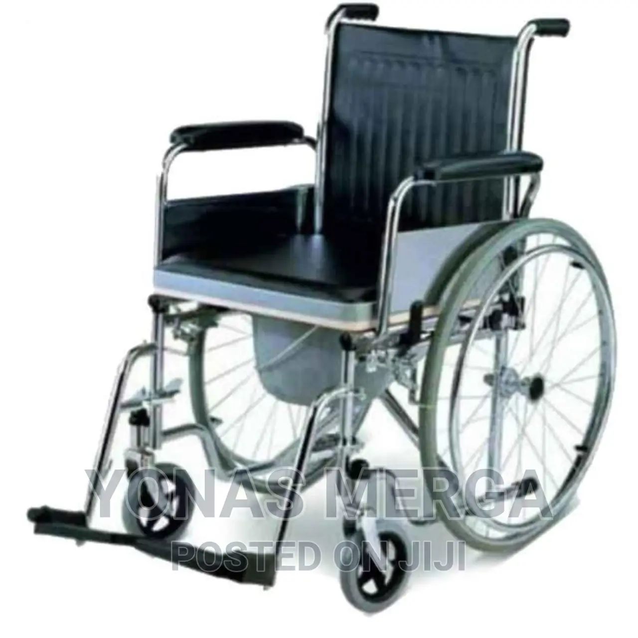 Commode Chrome Plated M.Steel Frame Robust Design