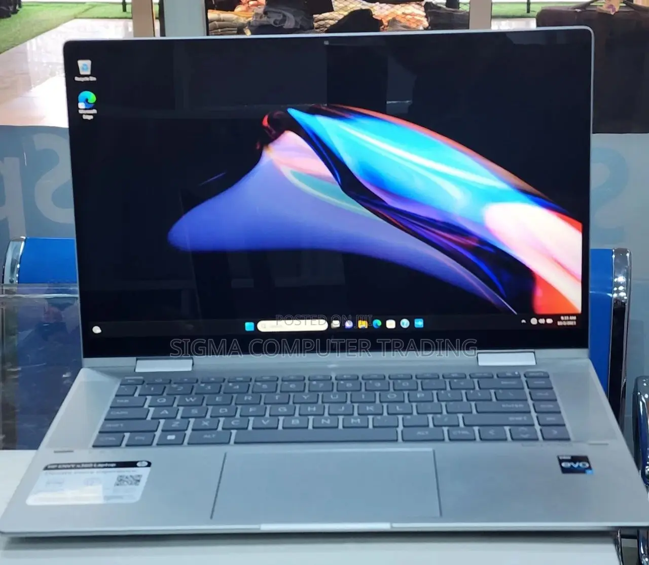 New Laptop HP Envy X360 16GB Intel Core I7 SSD 512GB