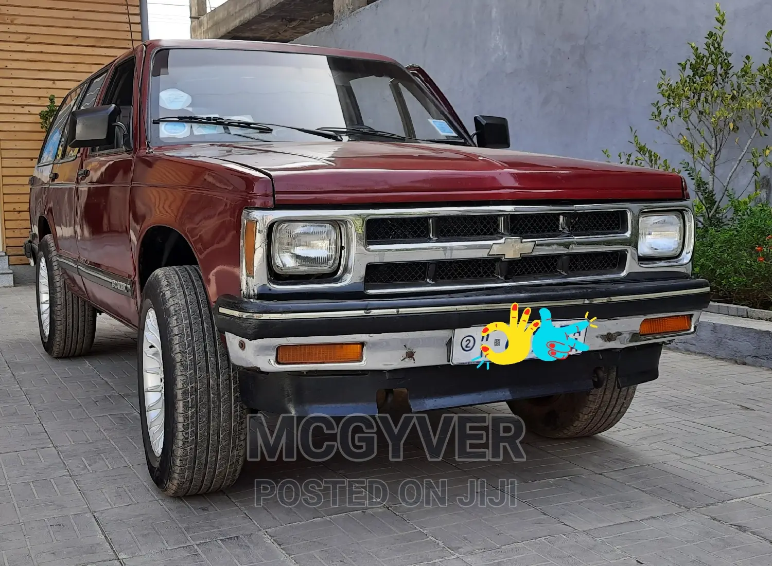 Chevrolet Blazer S-10 1995 Burgundy