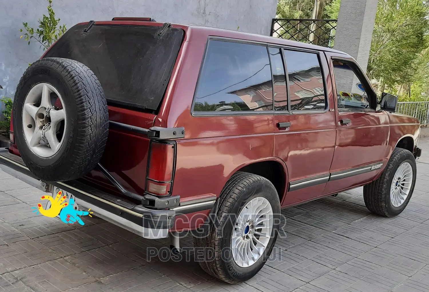 Chevrolet Blazer S-10 1995 Burgundy