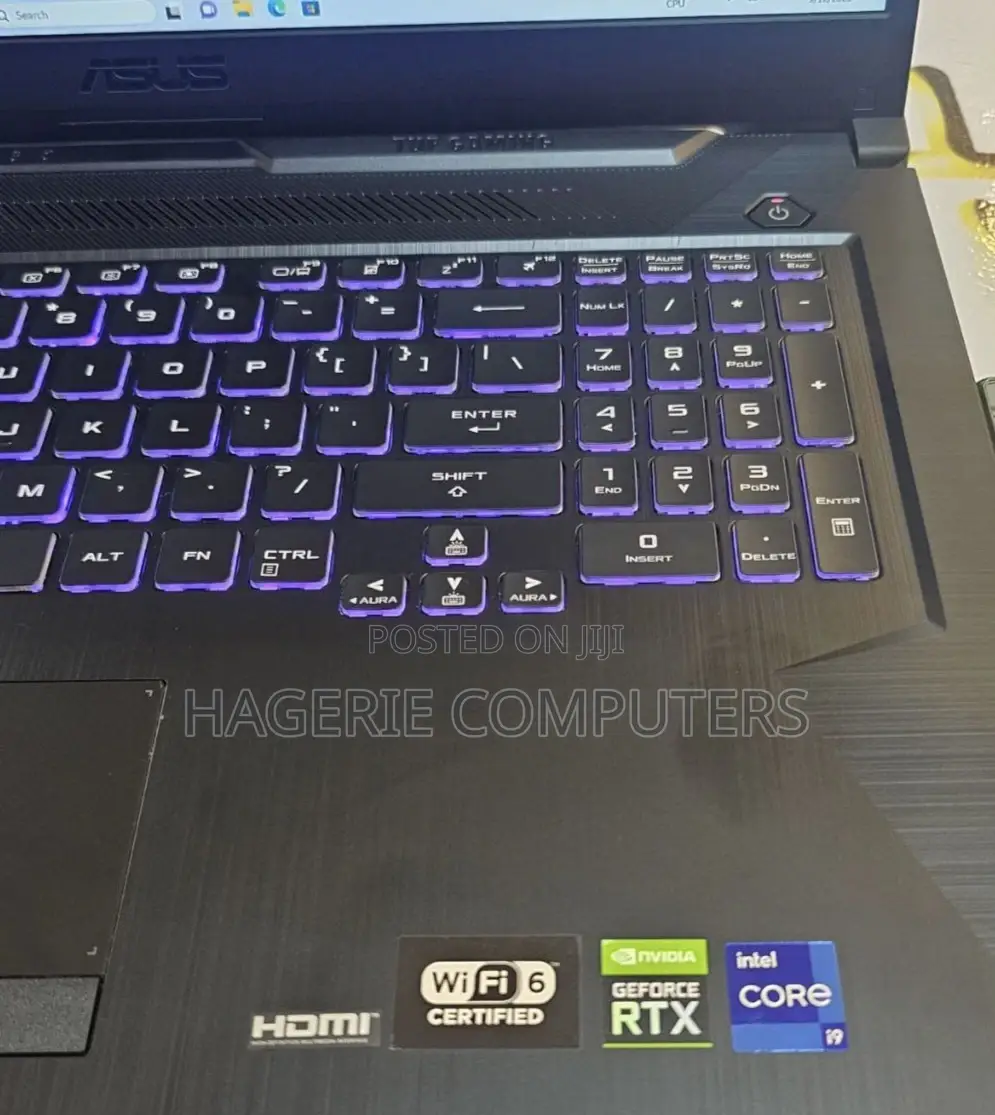 New Laptop Asus TUF Dash F15 32GB Intel Core I9 SSD 1T