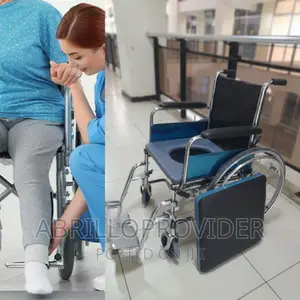 Commode Wheelchair With Detachable Armrest Price ETHIOPIA