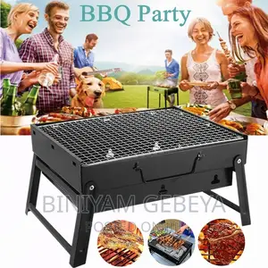 Foldable Barbecue Grill With Stand