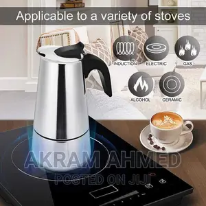 Stainless Steel Espresso Coffee Maker