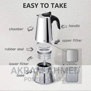Stainless Steel Espresso Coffee Maker