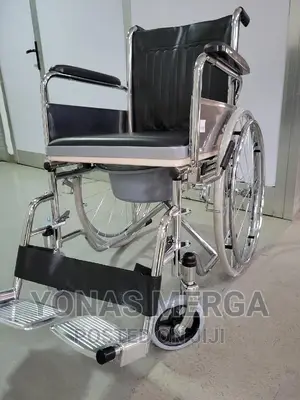 Photo - Toilet Wheelchair Transport Chair vs Wheelchair