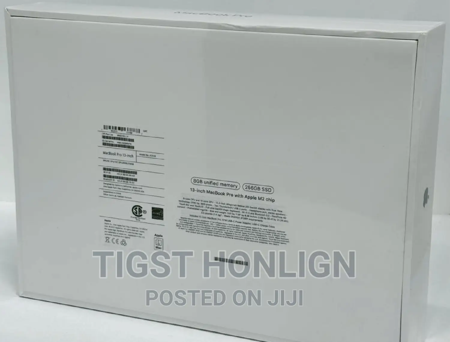 New Laptop Apple MacBook Pro 8GB Apple M2 SSD 256GB