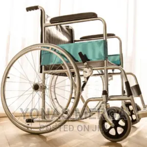 Black Ss Folding Wheelchair