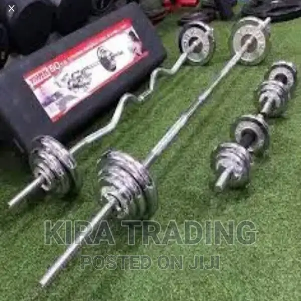 ምርጥ ዳንፔልና ባርቤል 50kg