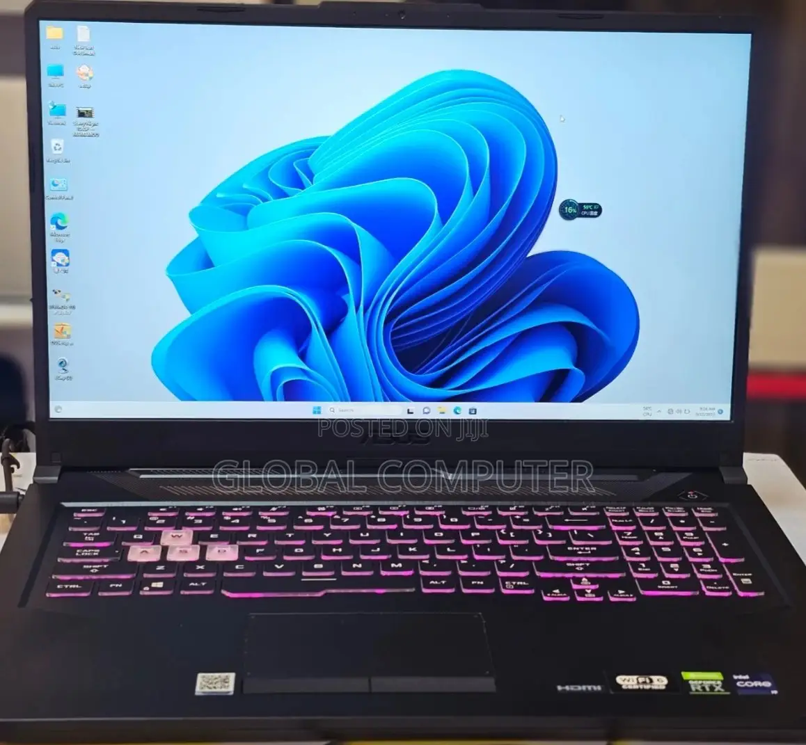 New Laptop Asus TUF Dash F15 32GB Intel Core I9 SSD 1T