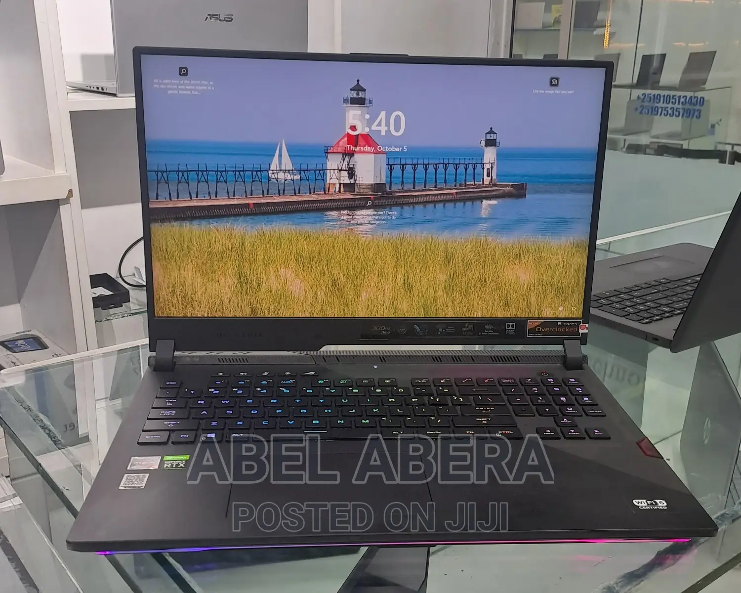 New Laptop Asus ROG Strix SCAR Edition 32GB AMD Ryzen 9 SSD 1T