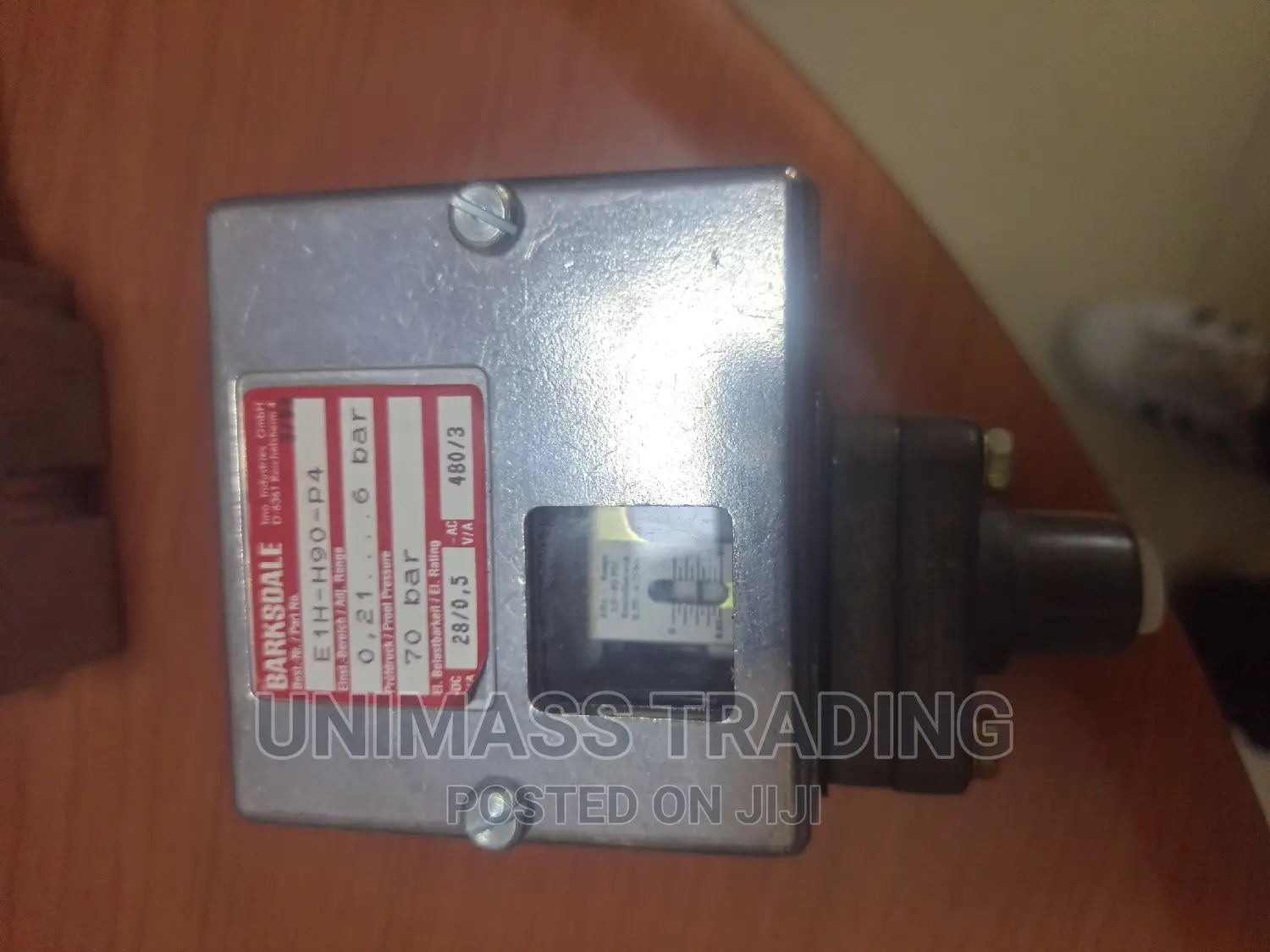 BARKSDALE Pressure Switch (0 6bar)
