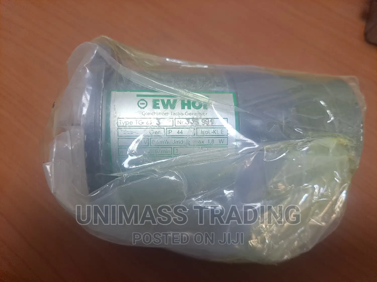 Tachogenerator Type TG 63.3