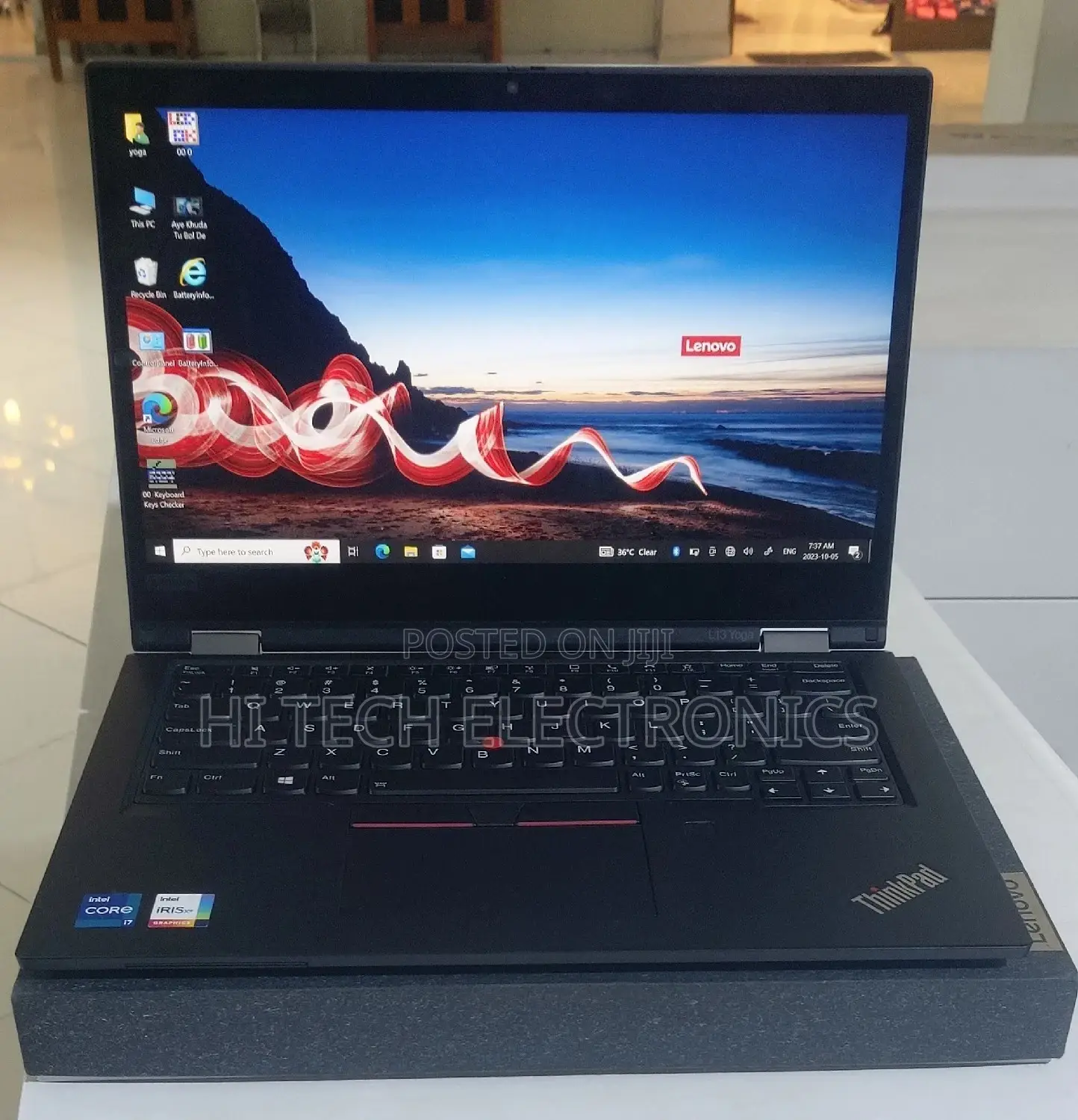 New Laptop Lenovo ThinkPad Yoga 16GB Intel Core I7 SSD 512GB