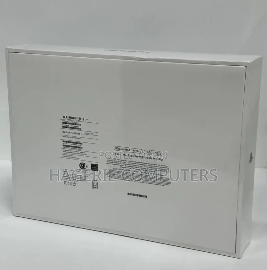 New Laptop Apple MacBook Pro 8GB Apple M2 SSD 256GB