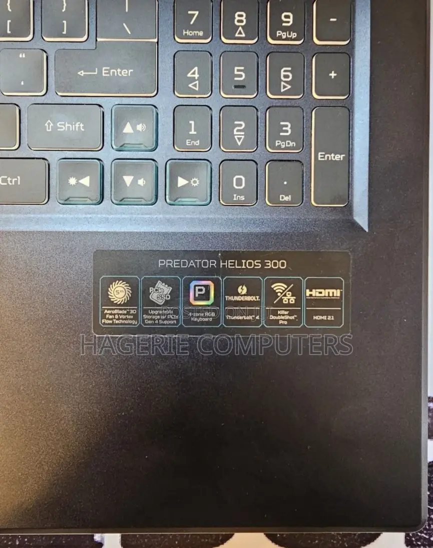 New Laptop Acer Predator Helios 300 16GB Intel Core I9 SSD 512GB