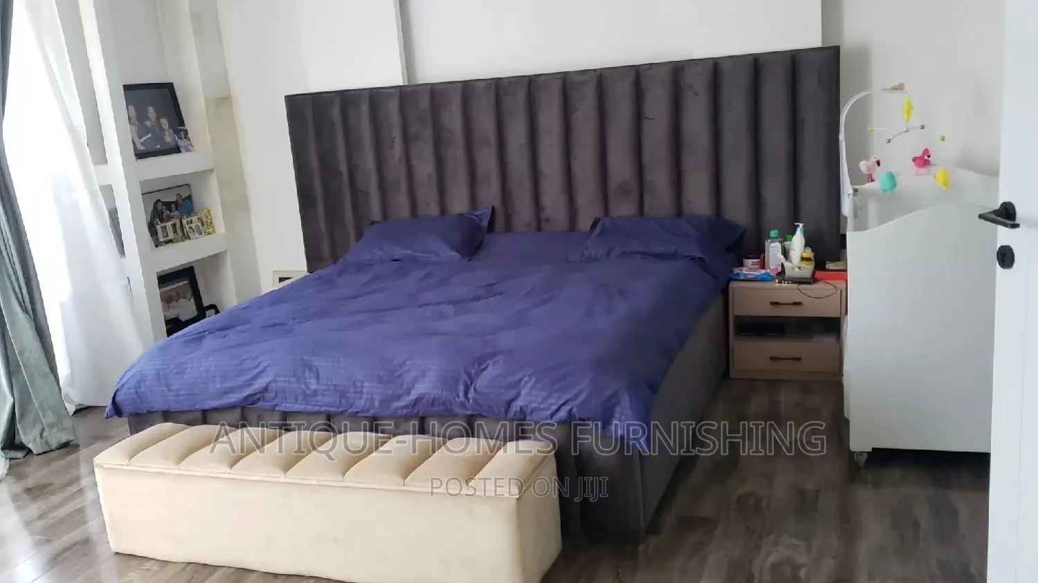 Bed With Night Stand