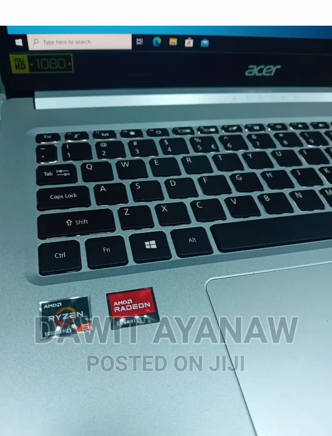 New Laptop Acer 16GB AMD Ryzen 5 SSD 512GB