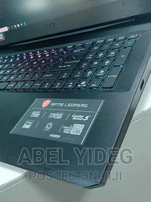 New Laptop MSI 16GB Intel Core I7 SSD 1T